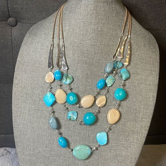 Style & Co. Jewelry - NWT INC. Blue Rock Necklace
